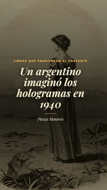 Portada de la pieza 1: Un argentino imaginó los hologramas en 1940 | La invención de Morel