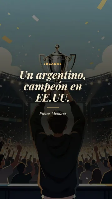 Portada de la pieza 32: Josedeodo: el argentino que fue CAMPEÓN en Estados Unidos